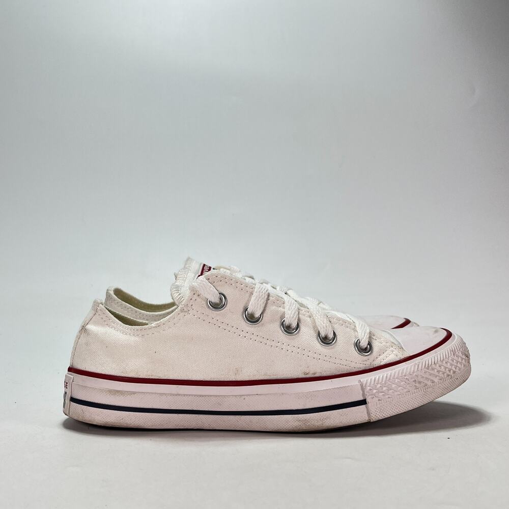 Converse Chuck Taylor All Star Ox Optical White Sneakers M7652 Women's Size 5.5